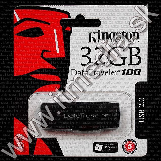 Image of Kingston USB pendrive 32GB *DT 100* (IT7363)